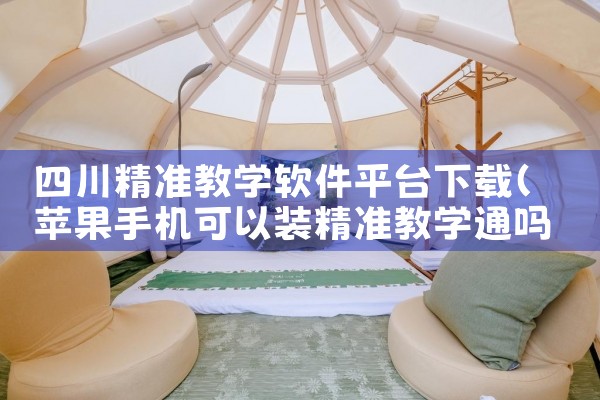 四川精准教学软件平台下载